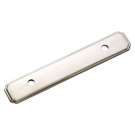 Hickory Hardware Backplate 3 Inch Center to Center P513-SN